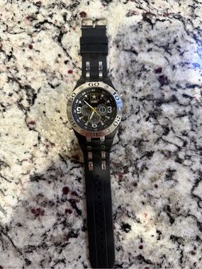 US Army Black and Silver Sport Watch